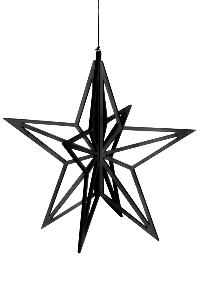 Valona Black Large Star