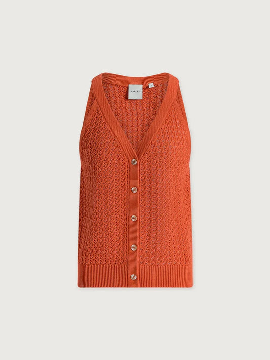 Varley Alessia Knit Tank-Summer Fig