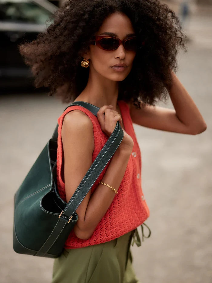 Varley Alessia Knit Tank-Summer Fig