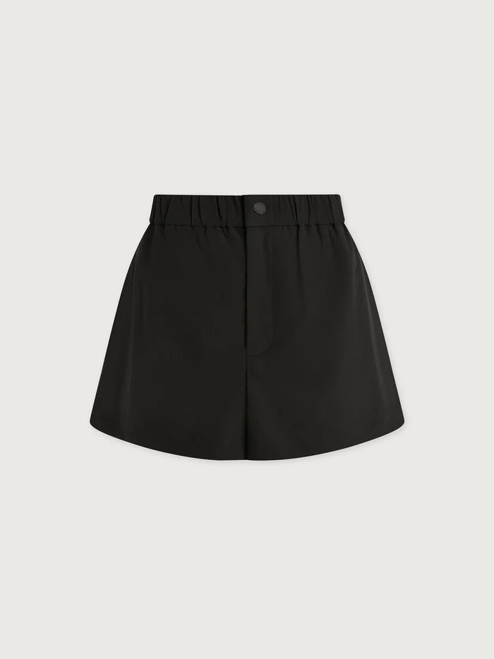 Varley Nilla Mid Rise Short 3.5"-Black