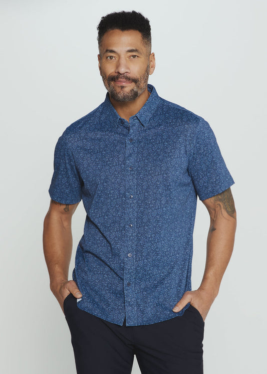 Velora Short Sleeve Shirt -  Midnight