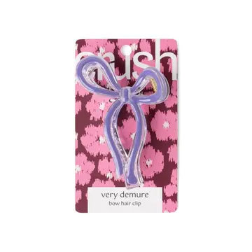 Very Demure Bow Hair Clip