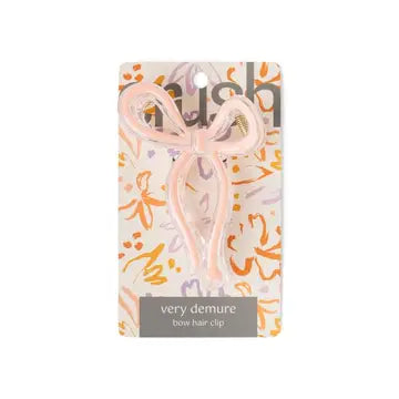 Very Demure Bow Hair Clip