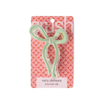 Very Demure Bow Hair Clip