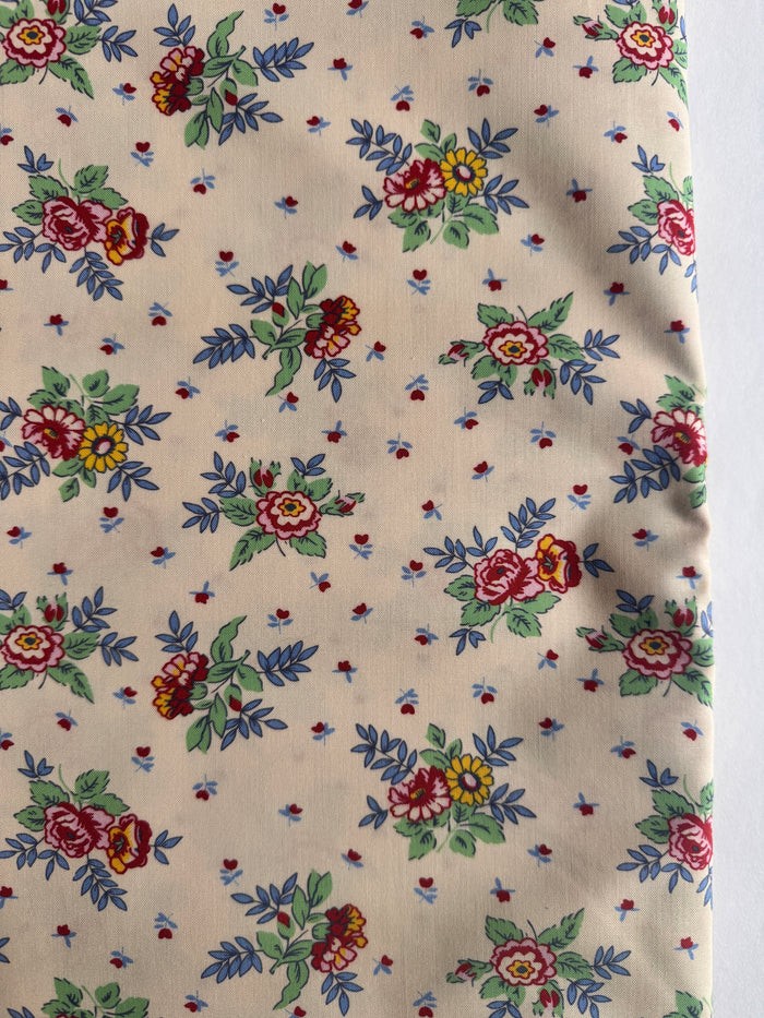 Vintage Floral - Cream - MomNSon