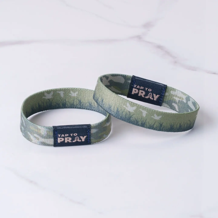 Waterfowl Camo | Tap To Pray™ Wristbands
