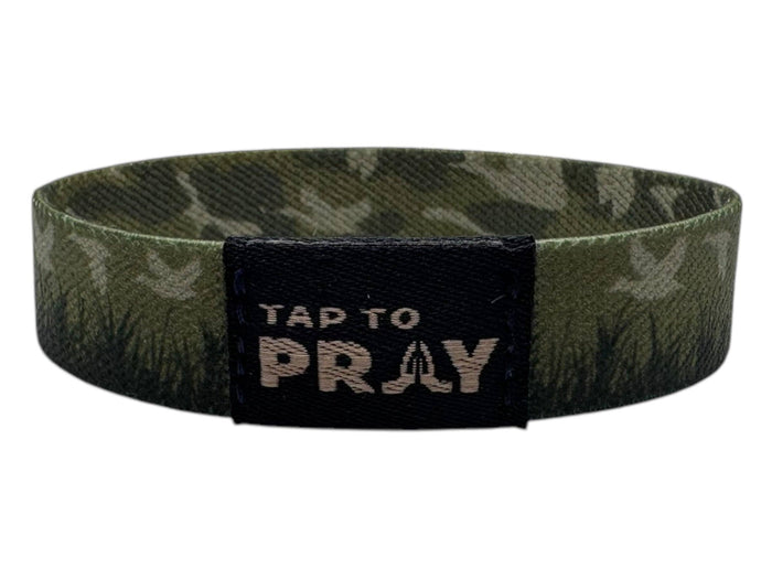Waterfowl Camo | Tap To Pray™ Wristbands