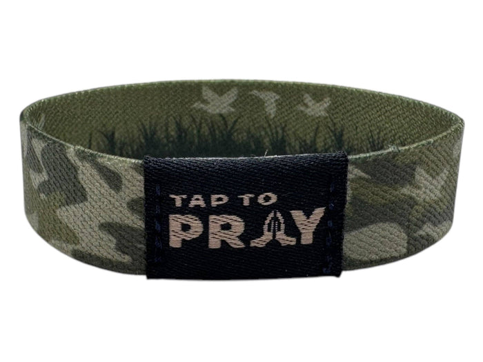 Waterfowl Camo | Tap To Pray™ Wristbands