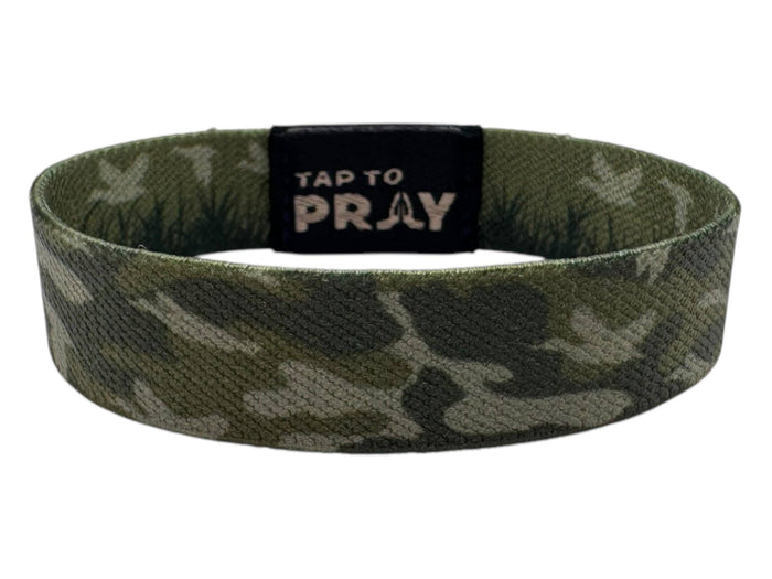 Waterfowl Camo | Tap To Pray™ Wristbands