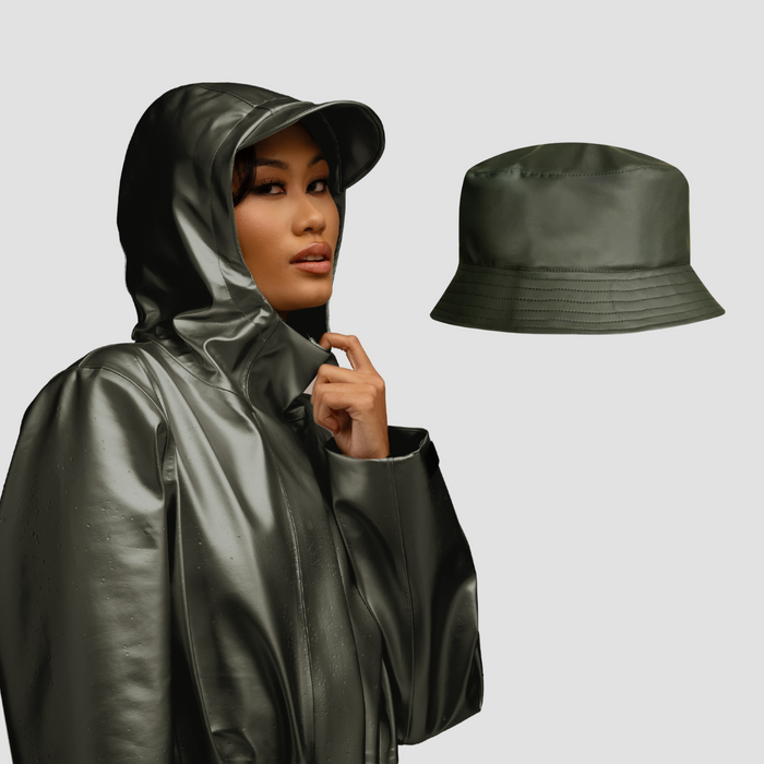 Classic / Rain Jacket Forest Green / Matte Bucket Forest Green