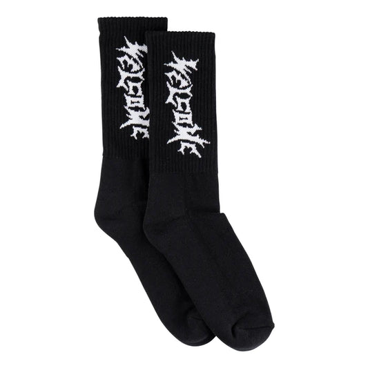 WELCOME - VAMPIRE CREW SOCKS BLACK