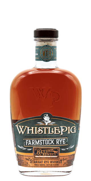 WhistlePig Farmstock Rye Beyond Bonded Straight Rye Whiskey WhistlePig
