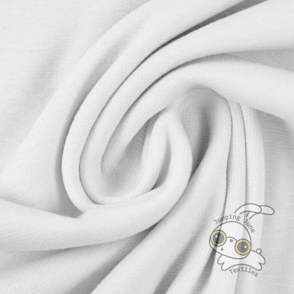 White Ribbing, 240 gsm