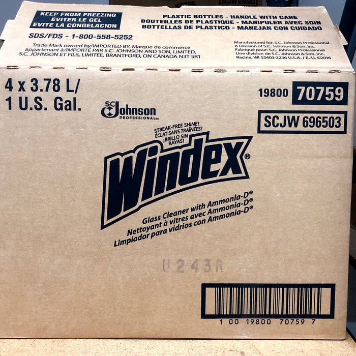 WINDEX REGULAR WITH AMMONIA-D GLASS & SURFACE CLEANER