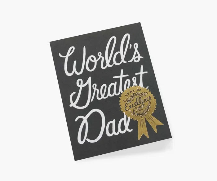 World's Greatest Dad Card
