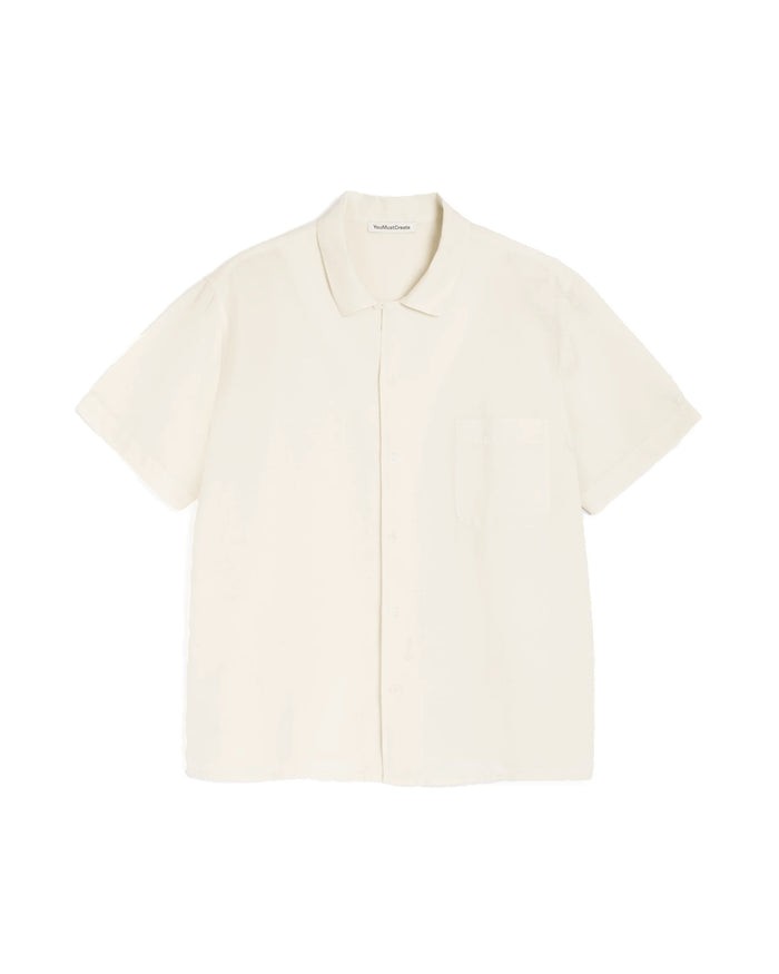 YMC Malik Shirt in Natural