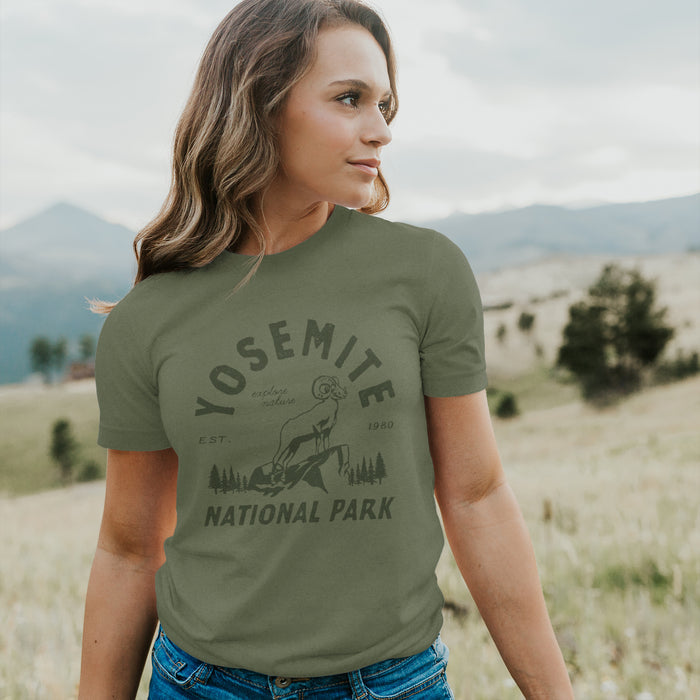 Yosemite National Park - Duo-Tone T-Shirt