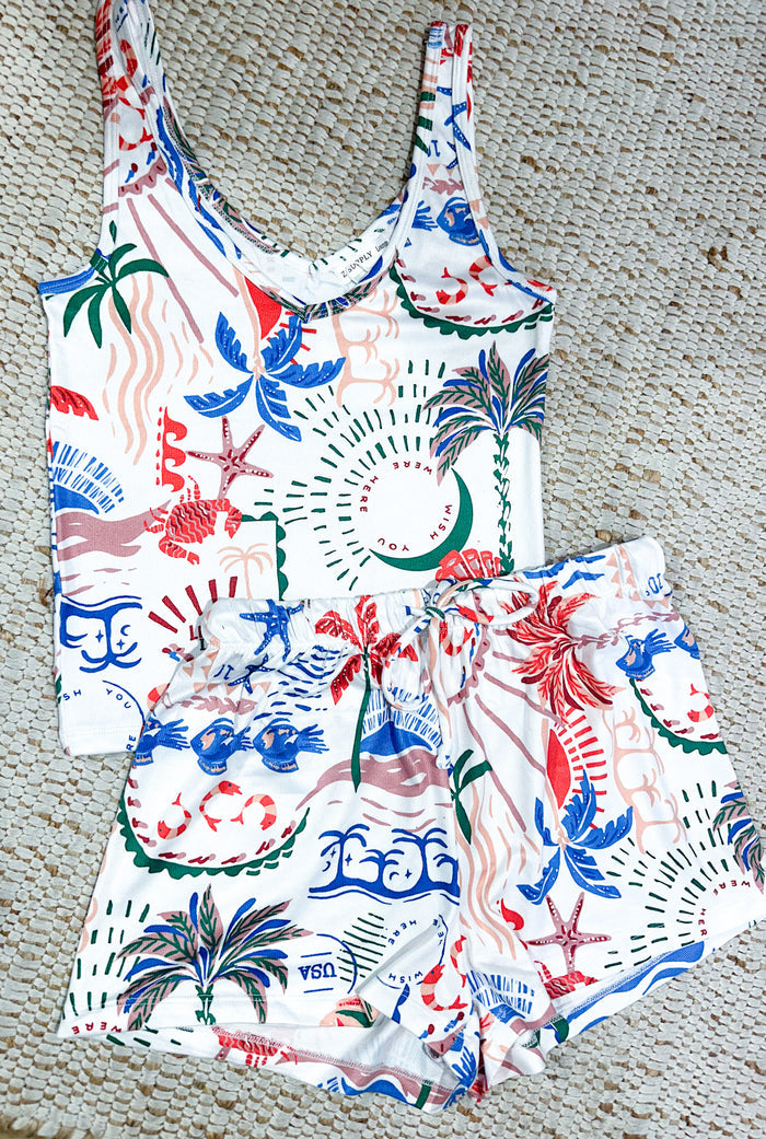 Z Supply's Classic Soleil Getaway Short White