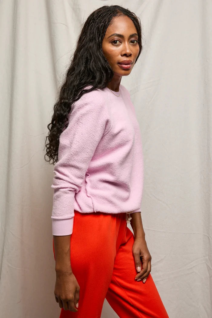 Ziggy Inside Out Sweatshirt-Sugar Pink