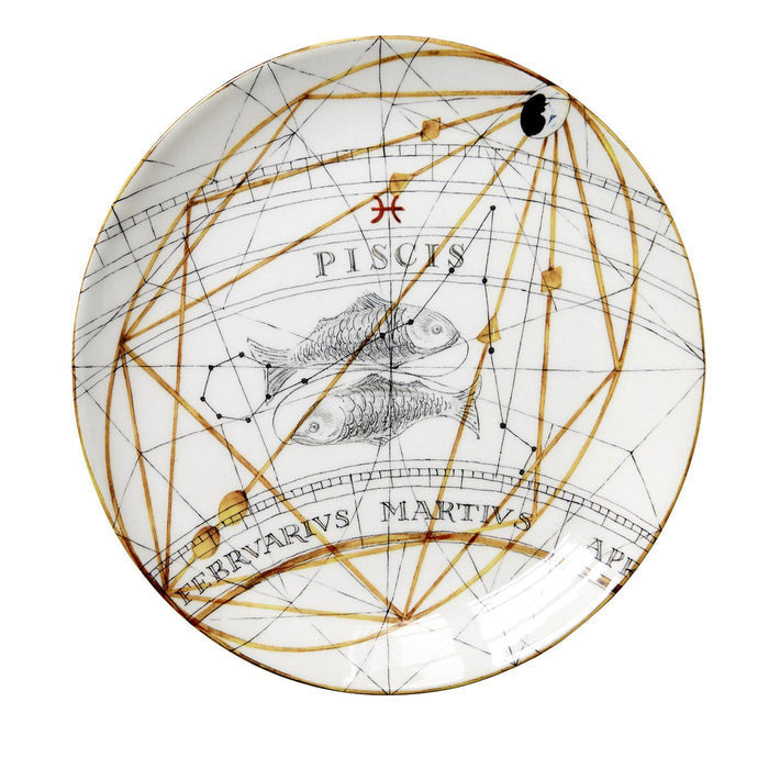 Zodiac Pisces Plate Set