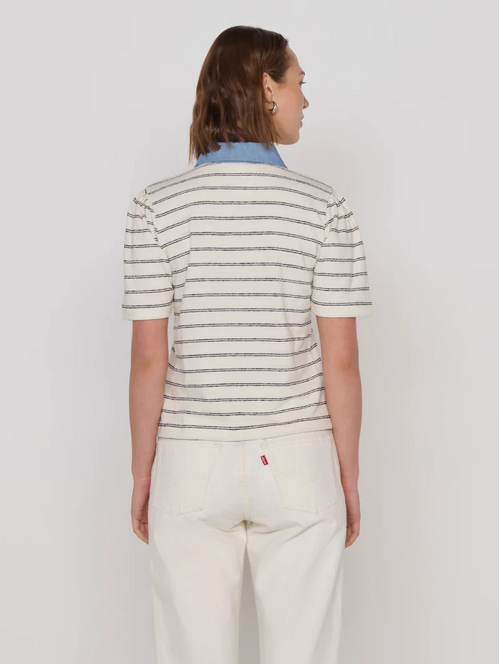 Zoe Snap Top - Tuscany Stripe